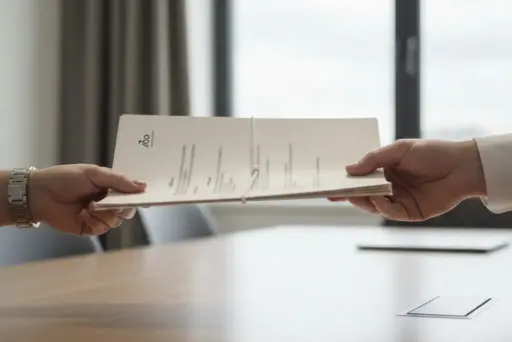 dokumen yang diserahkan harus jelas